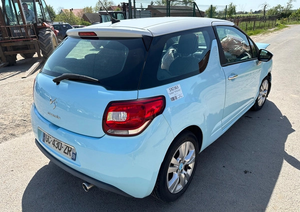 Citroen DS3 cena 8900 przebieg: 138000, rok produkcji 2011 z Łęczna małe 67